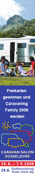 Familiencasting beim Caravan Salon 2008 in Düsseldorf