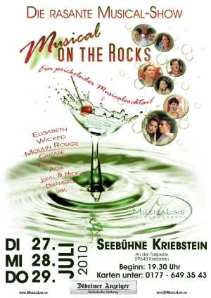 Open Air - Show auf der Seebühne Kriebstein - "Musical on the Rocks"